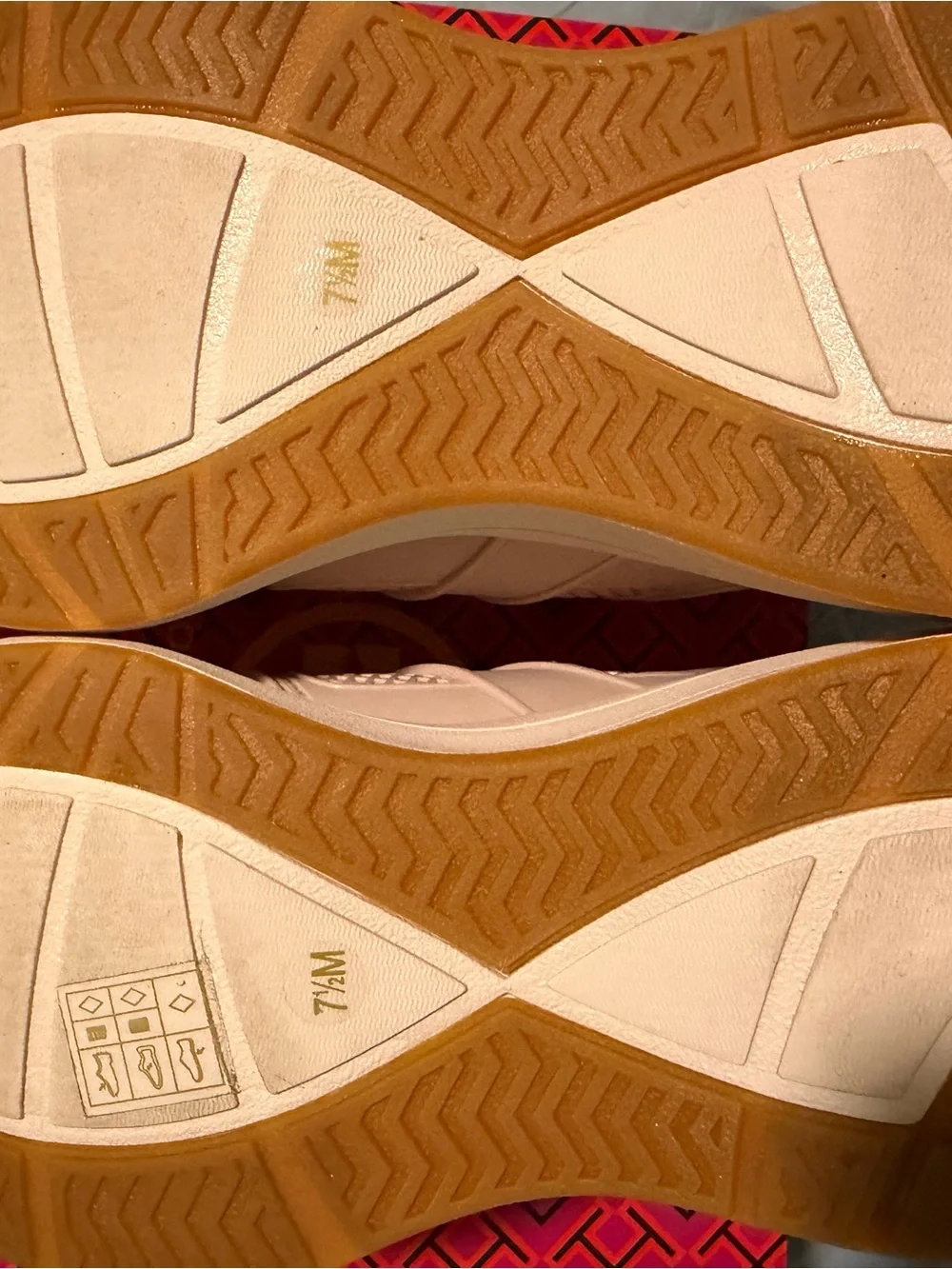 Tory Burch Blush Pink Knit Meadowsweet 970 sneakers
